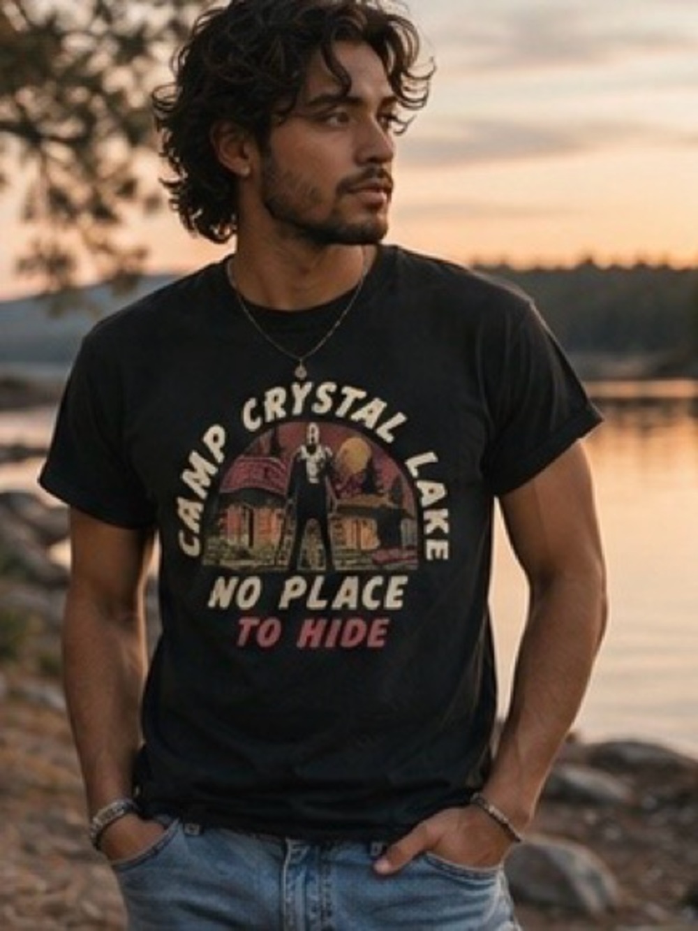 Camp Crystal Lake - Jason Graphic T-Shirt